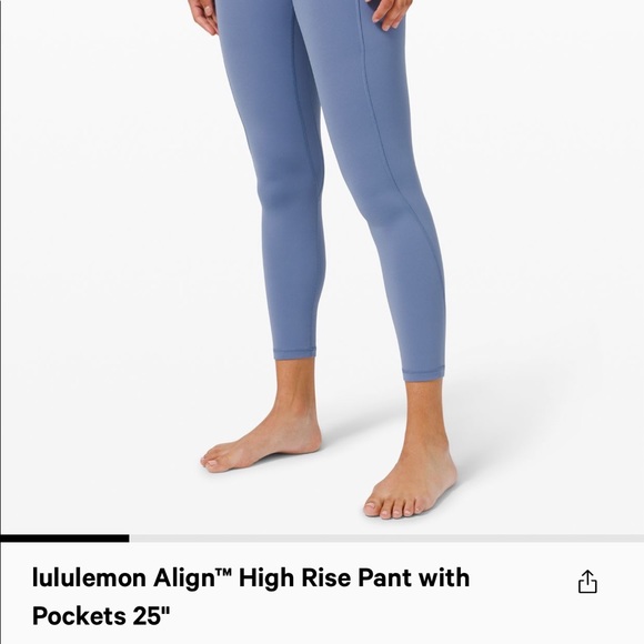 Lululemon align pants water drop - Picture 4 of 7